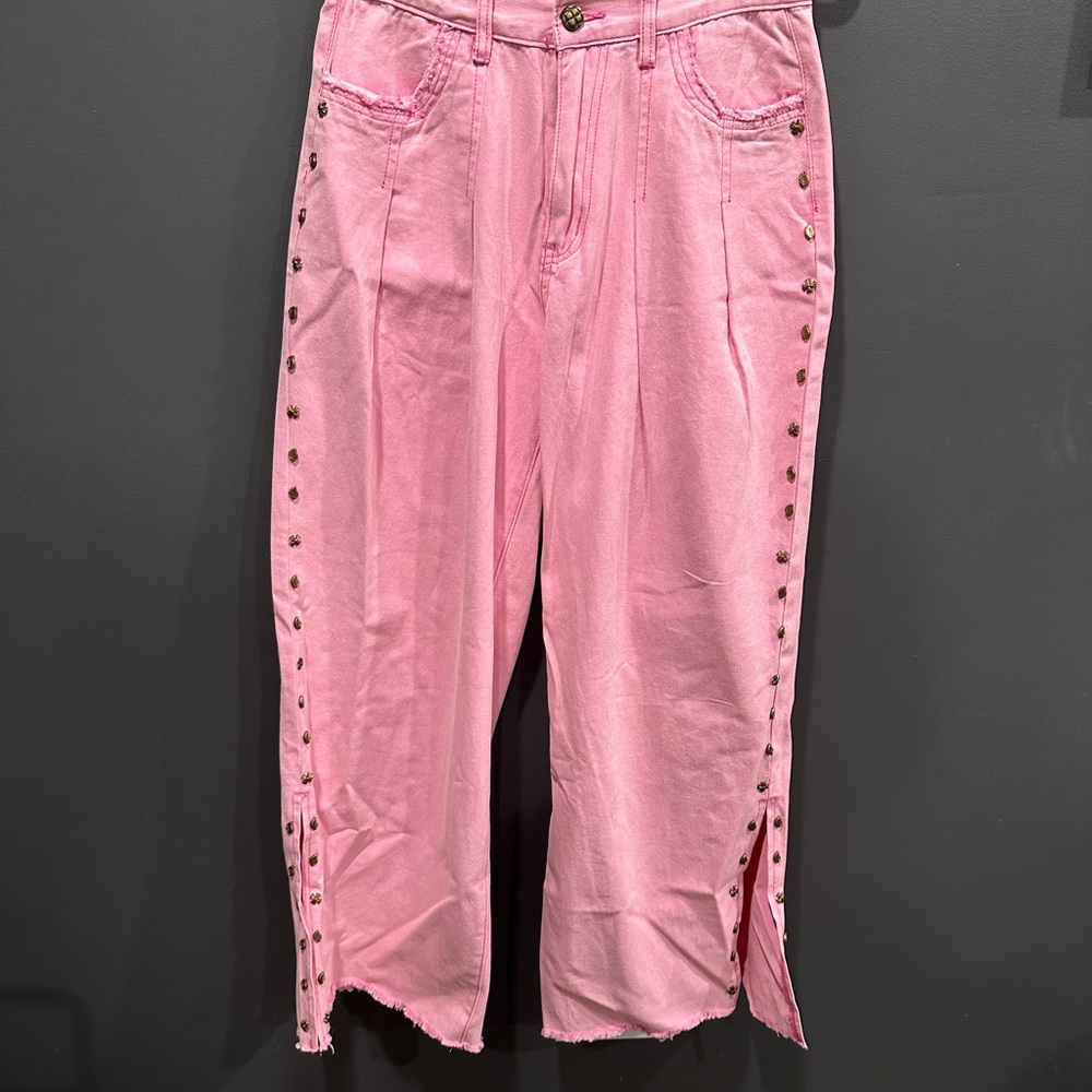 Pol jeans with bronze stud details